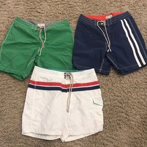 J Crew men’s bathing suits